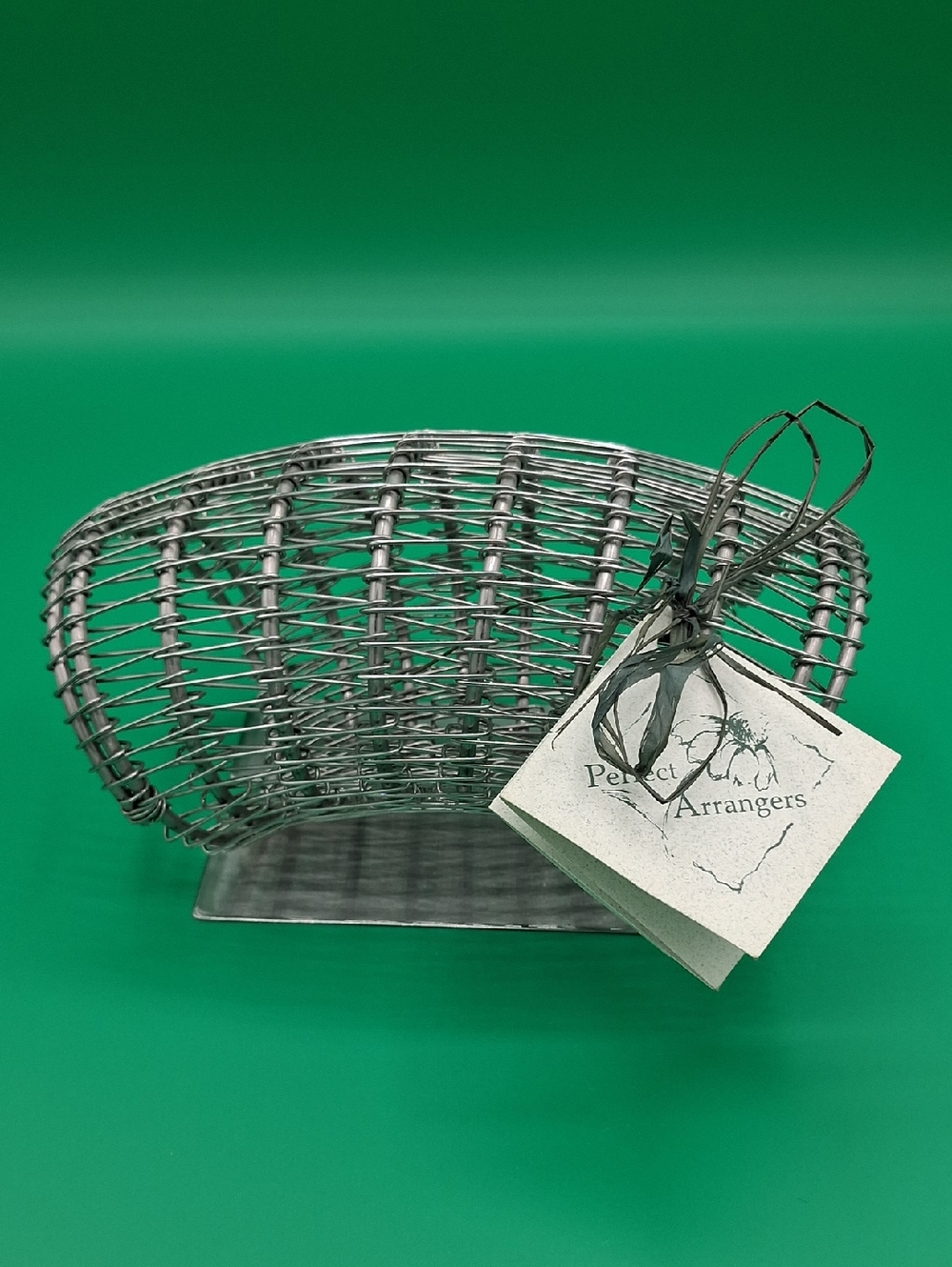 Vintage Stainless Steel Floral Foam Cage - Perfect Arrangers - Picture 1 of 3